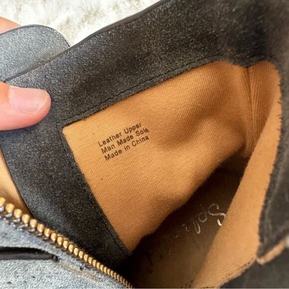 Splendid Women’s Callen Suede Buckle Ankle Bootie Size 9 - Picture 14 of 16